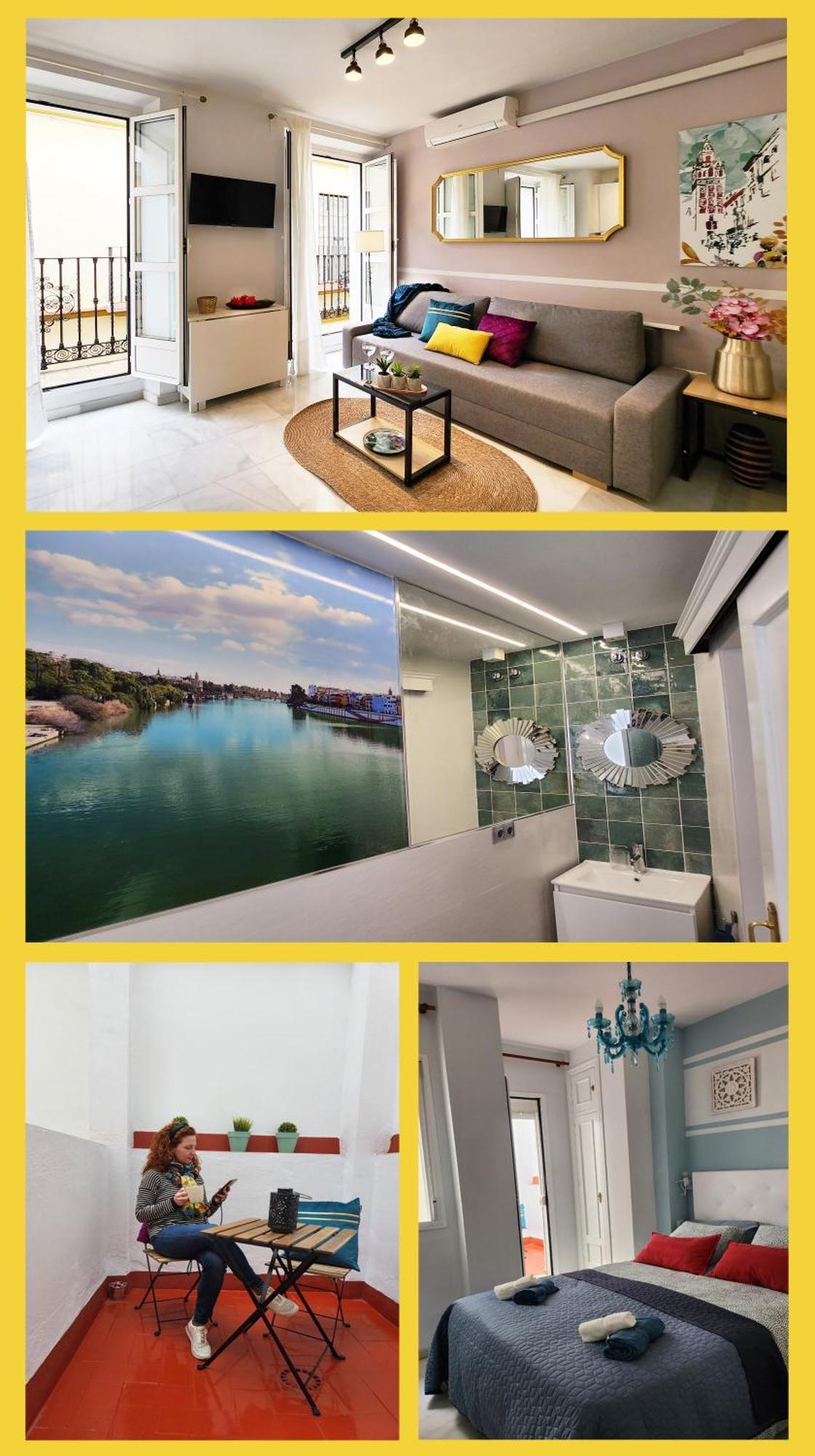 Lovely Center Apartments - Balcony Lux Sol เซบีญา ภายนอก รูปภาพ